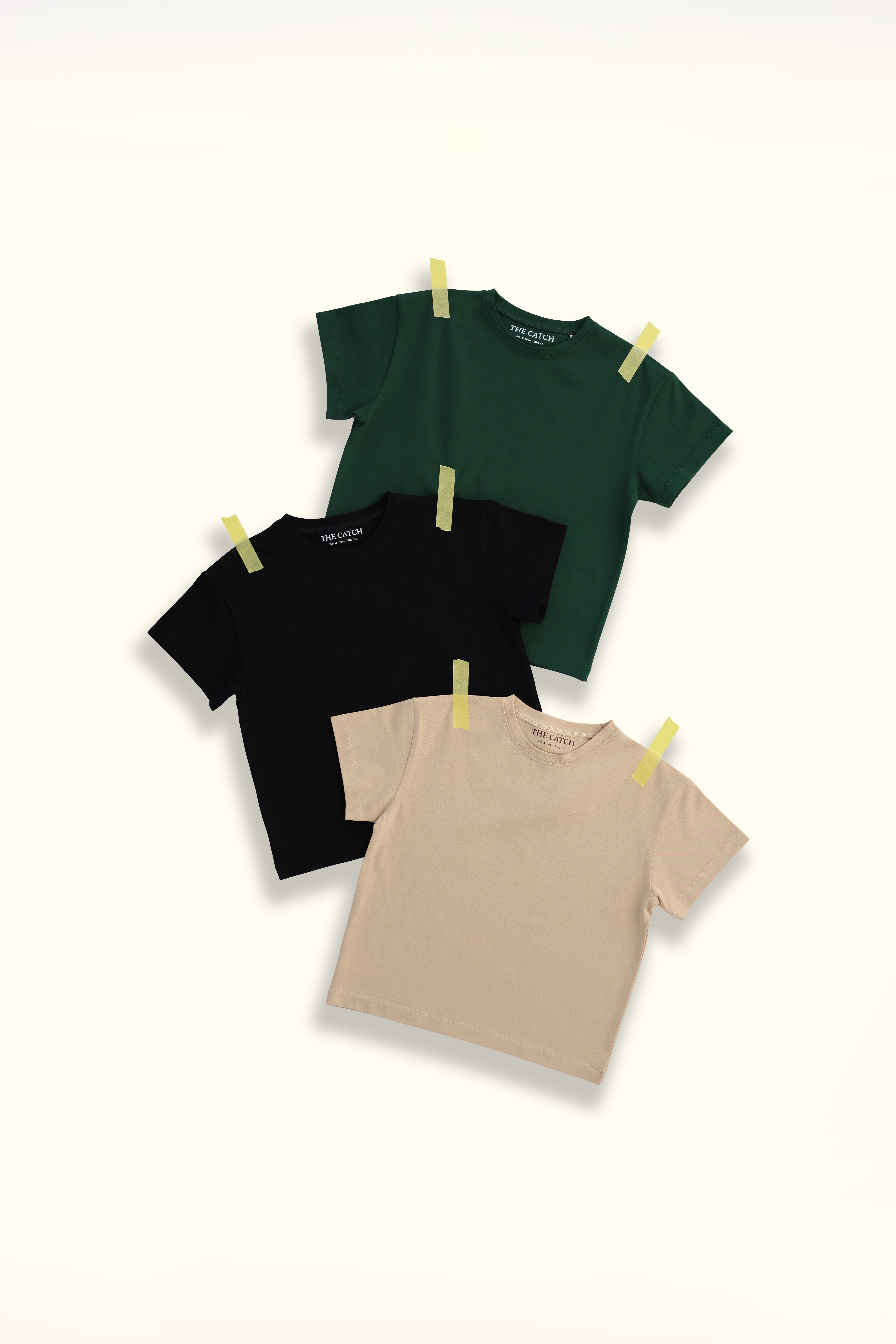 3 Basic Kids'T-shirt