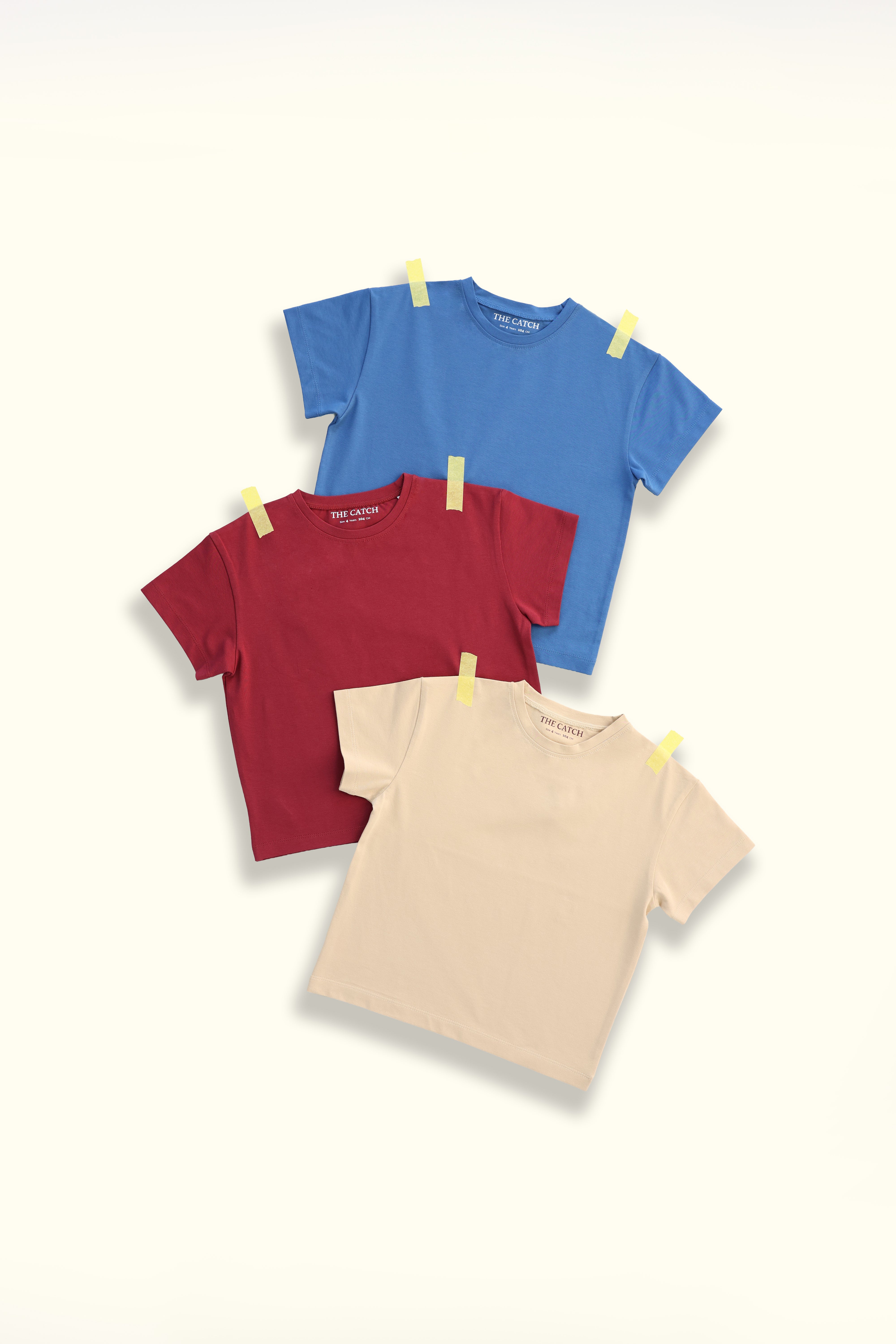 3 Basic Kids'T-shirt